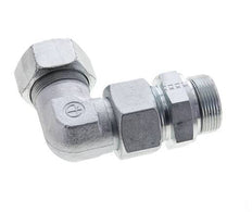 30S & M42x2 Zink plated Steel Elbow Cutting Fitting with Male Threads 400 bar Adjustable ISO 8434-1