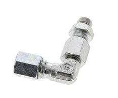 6L & G1/8'' Zink plated Steel Elbow Cutting Fitting with Male Threads 315 bar Adjustable ISO 8434-1