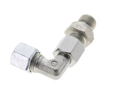 8L & G1/4'' Zink plated Steel Elbow Cutting Fitting with Male Threads 315 bar Adjustable ISO 8434-1