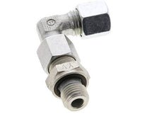 8L & G1/4'' Zink plated Steel Elbow Cutting Fitting with Male Threads 315 bar Adjustable ISO 8434-1