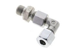 8L & G1/4'' Zink plated Steel Elbow Cutting Fitting with Male Threads 315 bar Adjustable ISO 8434-1