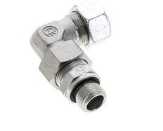 18L & G1/2'' Zink plated Steel Elbow Cutting Fitting with Male Threads 315 bar Adjustable ISO 8434-1