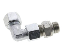 14S & G1/2'' Zink plated Steel Elbow Cutting Fitting with Male Threads 630 bar Adjustable ISO 8434-1