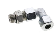 14S & G1/2'' Zink plated Steel Elbow Cutting Fitting with Male Threads 630 bar Adjustable ISO 8434-1