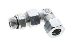 20S & G3/4'' Zink plated Steel Elbow Cutting Fitting with Male Threads 400 bar Adjustable ISO 8434-1