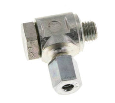 4LL & M8x1 Zink plated Steel Swivel Joint Cutting Fitting with Male Threads 100 bar Rotatable ISO 8434-1