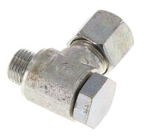 8LL & M10x1 Zink plated Steel Swivel Joint Cutting Fitting with Male Threads 100 bar Rotatable ISO 8434-1