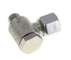 8L & M12x1.5 Zink plated Steel Swivel Joint Cutting Fitting with Male Threads 250 bar Rotatable ISO 8434-1