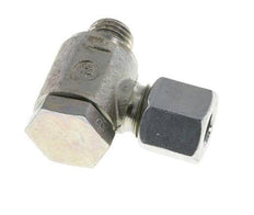 8L & M12x1.5 Zink plated Steel Swivel Joint Cutting Fitting with Male Threads 250 bar Rotatable ISO 8434-1