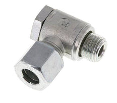10L & M14x1.5 Zink plated Steel Swivel Joint Cutting Fitting with Male Threads 250 bar Rotatable ISO 8434-1