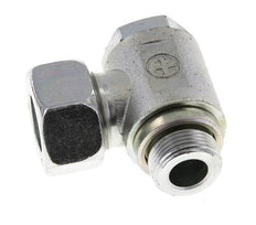 18L & M22x1.5 Zink plated Steel Swivel Joint Cutting Fitting with Male Threads 160 bar Rotatable ISO 8434-1