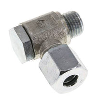 8S & M14x1.5 Zink plated Steel Swivel Joint Cutting Fitting with Male Threads 250 bar Rotatable ISO 8434-1