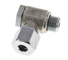 8S & M14x1.5 Zink plated Steel Swivel Joint Cutting Fitting with Male Threads 250 bar Rotatable ISO 8434-1