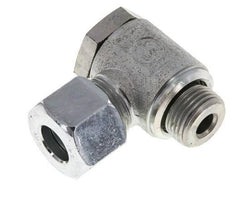 12S & M18x1.5 Zink plated Steel Swivel Joint Cutting Fitting with Male Threads 250 bar Rotatable ISO 8434-1