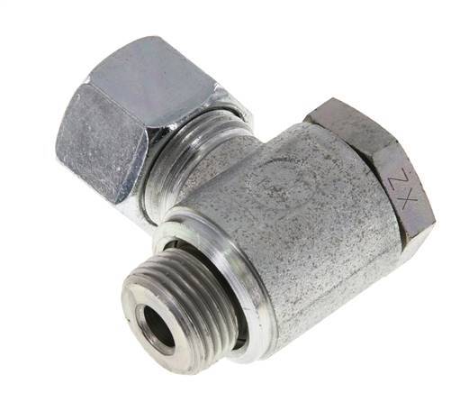 12S & M18x1.5 Zink plated Steel Swivel Joint Cutting Fitting with Male Threads 250 bar Rotatable ISO 8434-1