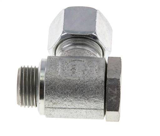 12S & M18x1.5 Zink plated Steel Swivel Joint Cutting Fitting with Male Threads 250 bar Rotatable ISO 8434-1