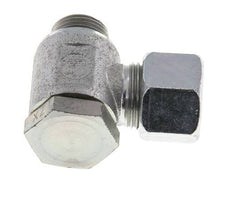 12S & M18x1.5 Zink plated Steel Swivel Joint Cutting Fitting with Male Threads 250 bar Rotatable ISO 8434-1