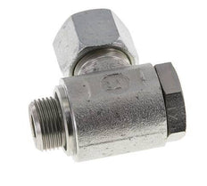 14S & M20x1.5 Zink plated Steel Swivel Joint Cutting Fitting with Male Threads 250 bar Rotatable ISO 8434-1