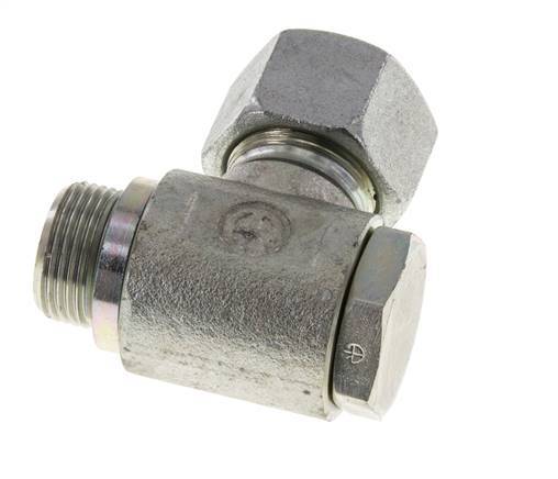 16S & M22x1.5 Zink plated Steel Swivel Joint Cutting Fitting with Male Threads 160 bar Rotatable ISO 8434-1