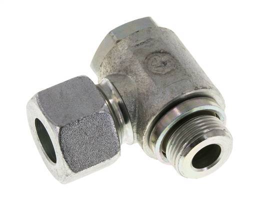 16S & M22x1.5 Zink plated Steel Swivel Joint Cutting Fitting with Male Threads 160 bar Rotatable ISO 8434-1