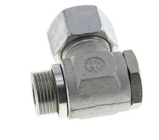 20S & M27x2 Zink plated Steel Swivel Joint Cutting Fitting with Male Threads 160 bar Rotatable ISO 8434-1