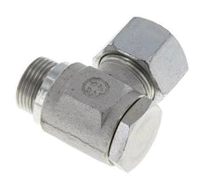 20S & M27x2 Zink plated Steel Swivel Joint Cutting Fitting with Male Threads 160 bar Rotatable ISO 8434-1