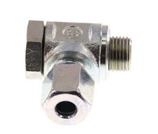 5LL & G1/8'' Zink plated Steel Swivel Joint Cutting Fitting with Male Threads 100 bar Rotatable ISO 8434-1