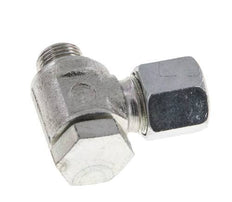 8LL & G1/8'' Zink plated Steel Swivel Joint Cutting Fitting with Male Threads 100 bar Rotatable ISO 8434-1