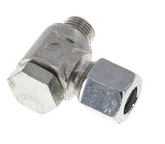 8LL & G1/8'' Zink plated Steel Swivel Joint Cutting Fitting with Male Threads 100 bar Rotatable ISO 8434-1