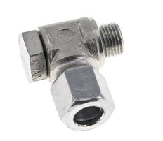8LL & G1/8'' Zink plated Steel Swivel Joint Cutting Fitting with Male Threads 100 bar Rotatable ISO 8434-1