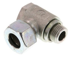18L & G1/2'' Zink plated Steel Swivel Joint Cutting Fitting with Male Threads 160 bar Rotatable ISO 8434-1