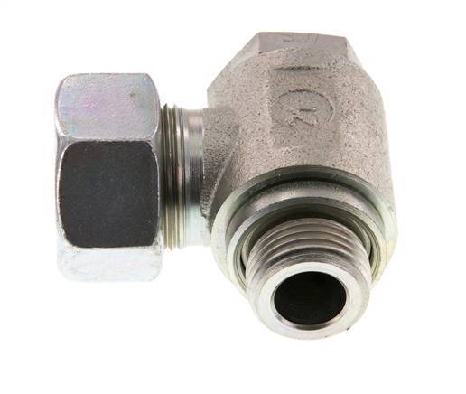18L & G1/2'' Zink plated Steel Swivel Joint Cutting Fitting with Male Threads 160 bar Rotatable ISO 8434-1