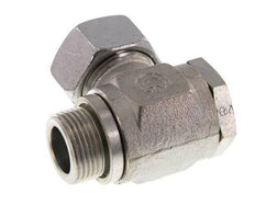 22L & G3/4'' Zink plated Steel Swivel Joint Cutting Fitting with Male Threads 160 bar Rotatable ISO 8434-1