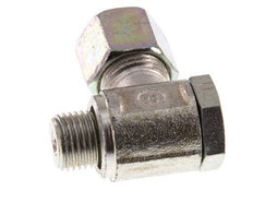 8S & G1/4'' Zink plated Steel Swivel Joint Cutting Fitting with Male Threads 250 bar Rotatable ISO 8434-1