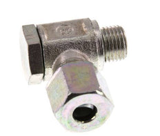 8S & G1/4'' Zink plated Steel Swivel Joint Cutting Fitting with Male Threads 250 bar Rotatable ISO 8434-1