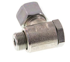 12S & G3/8'' Zink plated Steel Swivel Joint Cutting Fitting with Male Threads 250 bar Rotatable ISO 8434-1