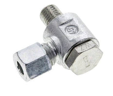 8L & M12x1.5 Zink plated Steel Swivel Joint Cutting Fitting with Male Threads 315 bar Rotatable ISO 8434-1