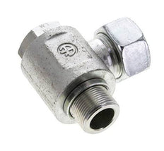 22L & M26x1.5 Zink plated Steel Swivel Joint Cutting Fitting with Male Threads 160 bar Rotatable ISO 8434-1
