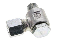 8S & M14x1.5 Zink plated Steel Swivel Joint Cutting Fitting with Male Threads 400 bar Rotatable ISO 8434-1
