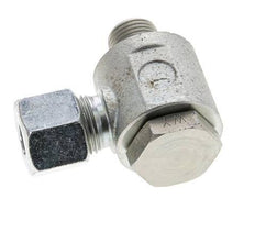 10S & M16x1.5 Zink plated Steel Swivel Joint Cutting Fitting with Male Threads 400 bar Rotatable ISO 8434-1