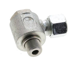 10S & M16x1.5 Zink plated Steel Swivel Joint Cutting Fitting with Male Threads 400 bar Rotatable ISO 8434-1