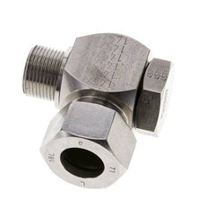 18L & M22x1.5 Stainless Steel Swivel Joint Cutting Fitting with Male Threads 315 bar Rotatable ISO 8434-1