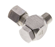 8S & M14x1.5 Stainless Steel Swivel Joint Cutting Fitting with Male Threads 400 bar Rotatable ISO 8434-1