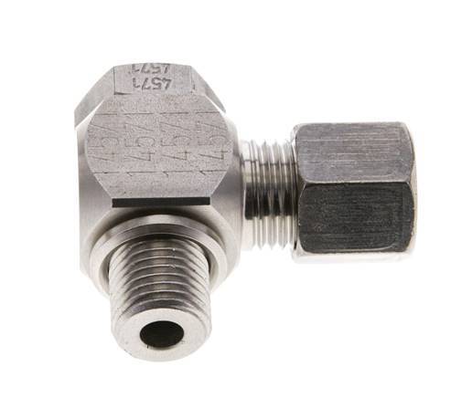 8S & M14x1.5 Stainless Steel Swivel Joint Cutting Fitting with Male Threads 400 bar Rotatable ISO 8434-1