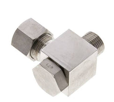 12S & M18x1.5 Stainless Steel Swivel Joint Cutting Fitting with Male Threads 400 bar Rotatable ISO 8434-1