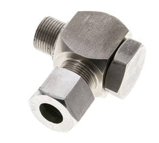 14S & M20x1.5 Stainless Steel Swivel Joint Cutting Fitting with Male Threads 400 bar Rotatable ISO 8434-1