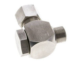 14S & M20x1.5 Stainless Steel Swivel Joint Cutting Fitting with Male Threads 400 bar Rotatable ISO 8434-1