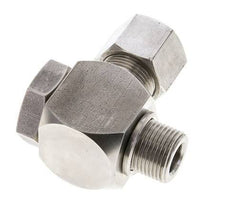 14S & M20x1.5 Stainless Steel Swivel Joint Cutting Fitting with Male Threads 400 bar Rotatable ISO 8434-1