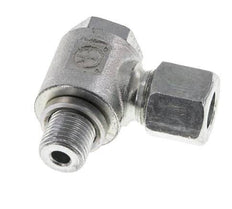 10L & G1/4'' Zink plated Steel Swivel Joint Cutting Fitting with Male Threads 315 bar Rotatable ISO 8434-1