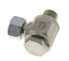 15L & G1/2'' Zink plated Steel Swivel Joint Cutting Fitting with Male Threads 315 bar Rotatable ISO 8434-1